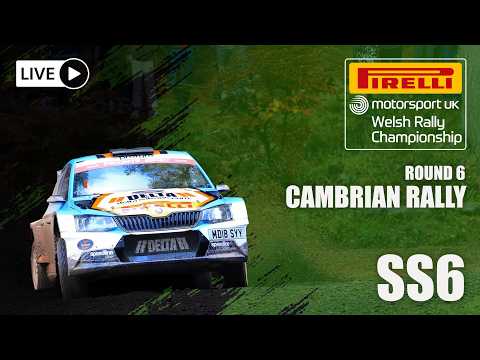LIVE! Cambrian Rally 2026 - Stage 6 - Pirelli Welsh Rally Championship