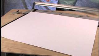How To Square A Mat Board Blank using a Logan Mat Cutter