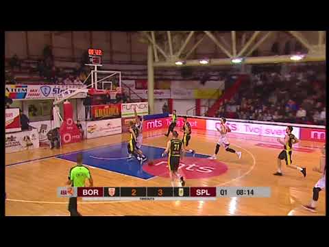 Ivan Vrgoć with the SLAM! (Borac - Split, 13.12.2017)