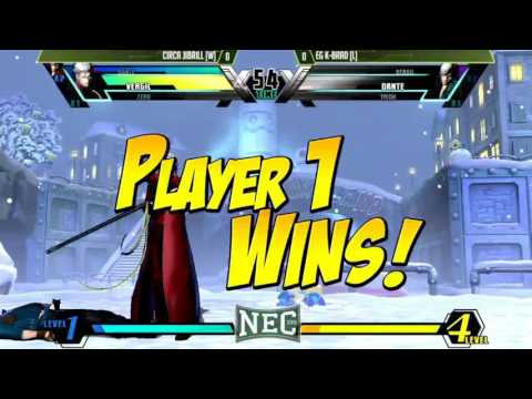 Circa Jibrill [W] Vs EG K-Brad [L] Grand Finals NEC 2017 UMVC3