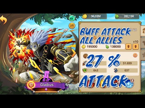 GLADIUS HERO A WAJIB BUILD COMBONYA SAKIT - OCEAN SAGA MOBILE
