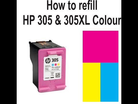 Hewlett Packard (HP) Originali HP 305 juoda rašalo kasetė video