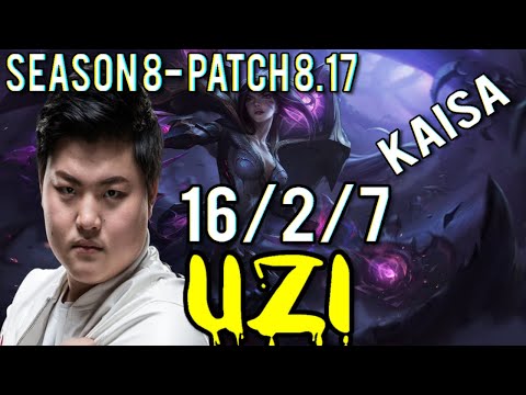 RNG UZİ KAİSA (KR SOLOQ REPLAY) PATCH 8.17