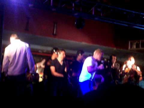 Os integrantes do grupo Quem me dera Com Belo. (Xandynho ramos, Romulo guter , thiago e Clayton))