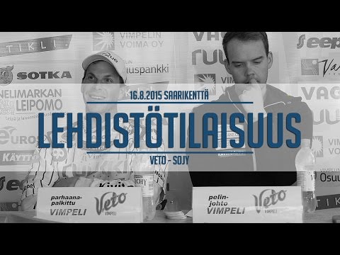 16.8.2015 Veto - SoJy lehdistötilaisuus