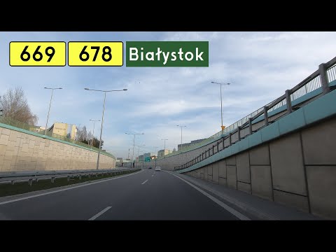 Białystok: Trasa Niepodległości i Ciołkowskiego (DW669/DW678)