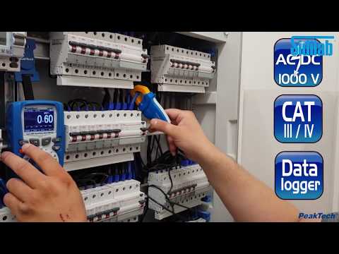 PeakTech 3440   Multímetro Gráfico