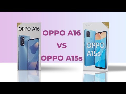 OPPO A16 VS OPPO A15s