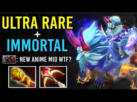 NEW ULTRA RARE SET + IMMORTAL Mirana Mid is Back! Epic MKB Crit Build Crazy Arrow Kill 7.27 Dota 2