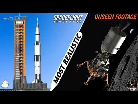 Most Realistic Saturn V Apollo 11 Mission In Spaceflight Simulator