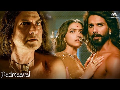Padmavati ने सुनाई  गुरु Raghav Chetan को कड़ी सजा | Padmaavat Powerful Scene | Deepika Padukone