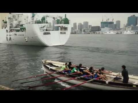 海洋電子機械工学科 海鷹丸第44次航海(遠洋航海) 第18次「海鷹丸」南極観測航海 出港式