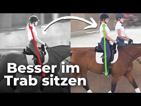 Wie folge ich der Bewegung meines Pferdes besser? | Leichttraben leicht gemacht✨