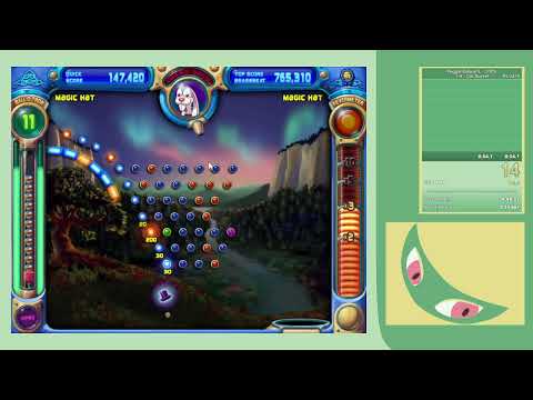 Peggle Deluxe: 1-4 - Das Bucket 100% IL Speedrun in 31.333