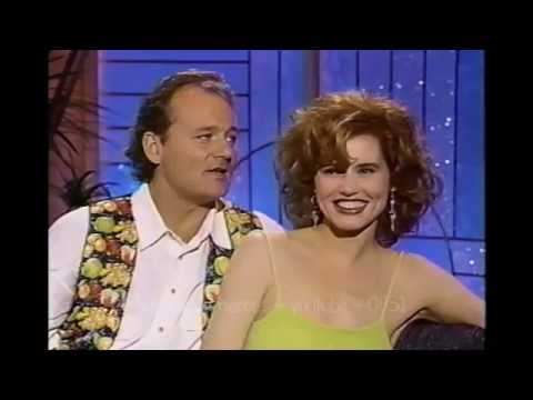 BILL MURRAY & GEENA DAVIS have FUN with ARSENIO