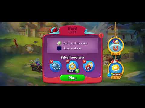 Fishdom Win Strikes Level 3808 - 3813, Using FREE 15min Lightning Strikes