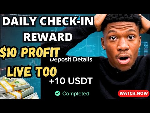 DAILY CHECK-IN REWARD ||  $10 USDT PROFIT LIVE ON THIS APP || MAKE LEGIT MONEY ONLINE 2025