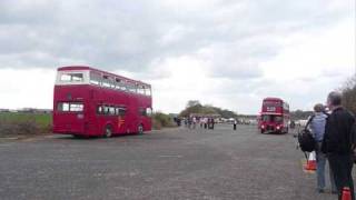 preview picture of video 'A compilation of clips from the Cobham Bus Rally (05/04/2009)'