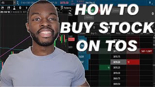 How To Buy And Sell Stocks On Thinkorswim | TD Ameritrade Beginner Tutorial