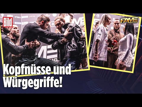 Die Highlights vom ersten Showdown der Fame Fighter | FAME FIGHTING 2 Pressekonferenz