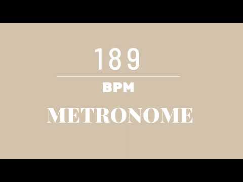 189 BPM Metronome
