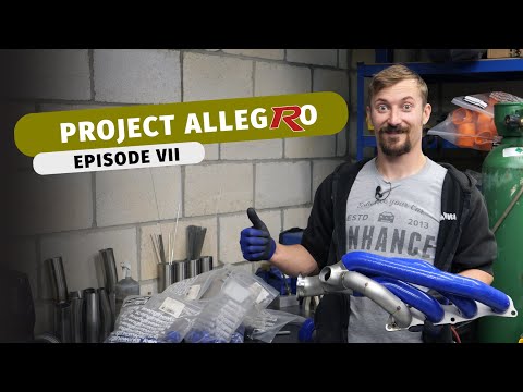 Project AllegRo - EP7: Honda K20 400BHP Turbo Manifold Build: From Design To Completion!