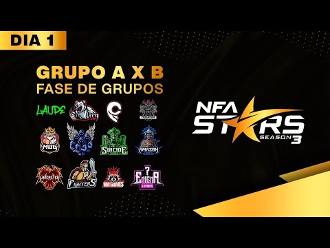 🔥NFA STARS GRUPO A x B - DIA 1 - LIGA NFA🔥