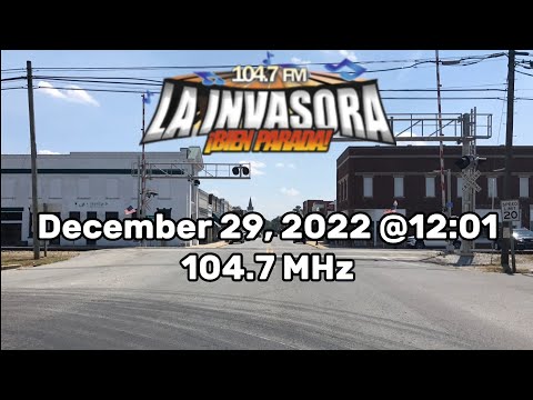 La Invasora 104.7 WZUP Legal ID (La Grange, NC)