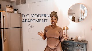 A MODERN 2 BDRM DC APARTMENT TOUR | Luxury Apartment