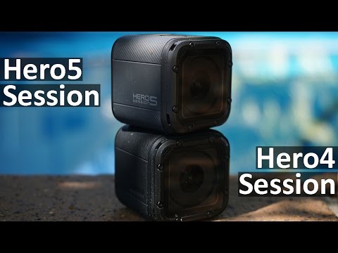 GoPro Hero5 Session vs GoPro Hero4 Session | Side By Side Comparison | DansTube.TV
