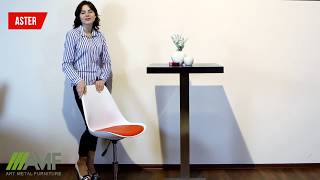 Art Metal Furniture Aster Chrome белый+красный (515535) - відео 1