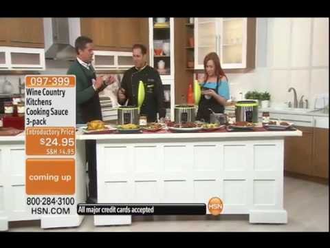 Wine Country Kitchen Slow Cooker Sauces on HSN with Chef James Aptakin