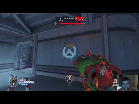 Professional Roadhog play on Kings Row