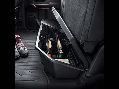GM Accessories Under Seat Storage Unit