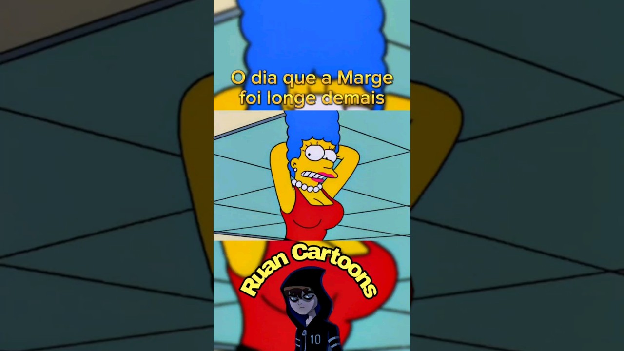 A Marge foi longe demais #shorts #cartoons #desenho