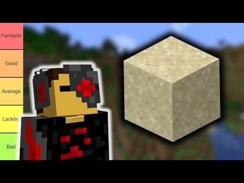 Minecraft's SECRET Gravity Block Tiers Ranked