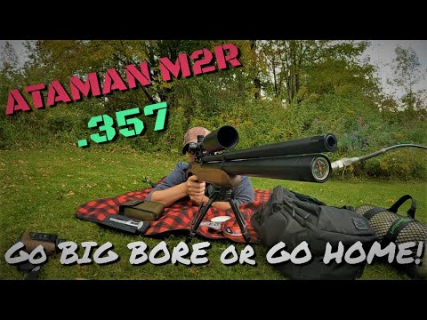 ATAMAN M2R .357 || *BIG BORE* || Shot string testing and TOTAL can annihilation!!