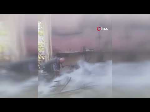 🚒 Ulus’ta korkutan yangın büyümeden söndürüldü