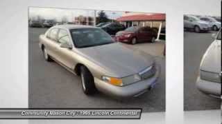 preview picture of video '1995 Lincoln Continental Review - Safety - Community Buick - Mason City Iowa 50401'