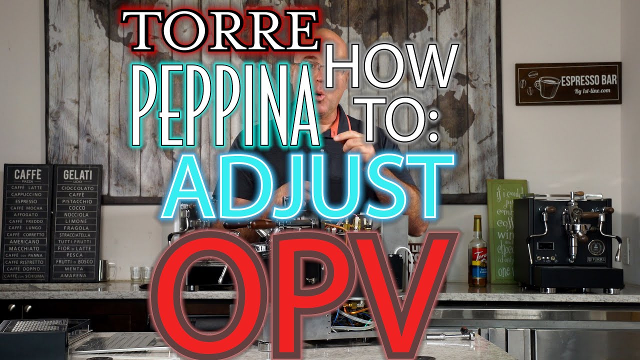 How To: Adjust OPV on the Torre Peppina