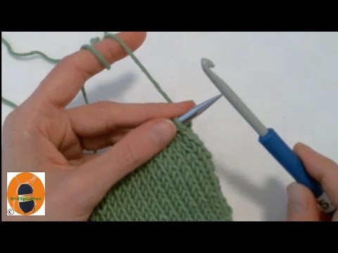 Stricken wir! Basics 20 - Abketten mit Häkelnadel (Binding off with crochet hook)