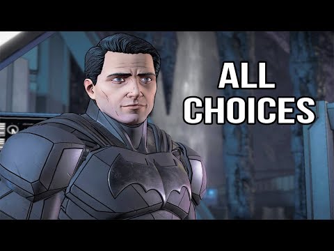 Batman Telltale Season 2 Episode 1 - All Choices/ Alternative Choices and Ending