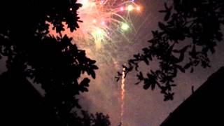 preview picture of video 'Fireworks in Pearland, Texas'