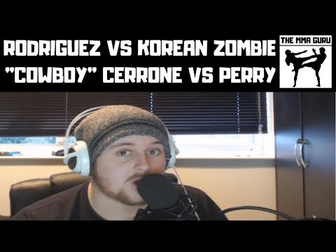 UFC FIGHT NIGHT DENVER PREDICTION DONALD CERRONE VS MIKE PERRY