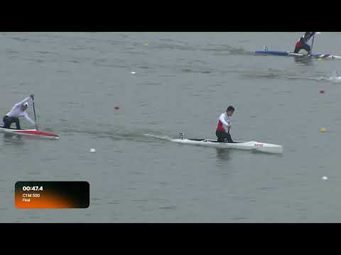 Shengyue Wu storms to the men’s C1 500m title / 2026 Super Cup Hangzhou China