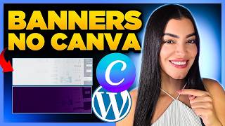 Como Fazer BANNER no CANVA [Banner para Site de Portfólio]