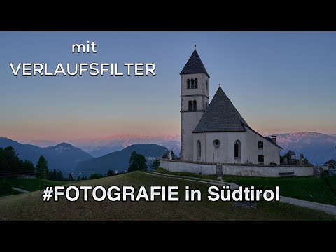 Verlaufsfilter bei Sonnenaufgang nutzen - Landschaftsfotografie in Südtirol