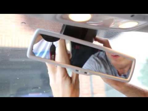 VW Passat/Golf Auto dimming Interior Rear view mirror removal & refitting