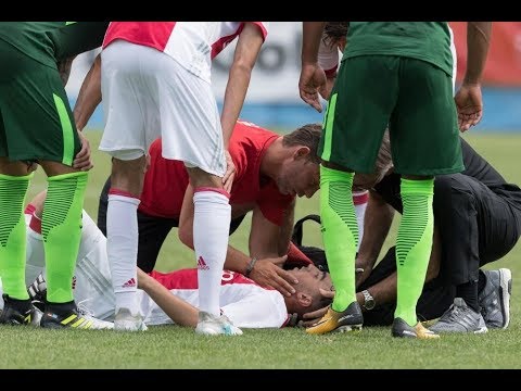 Abdelhak Nouri collapses on field Ajax vs Bremen 08/07/2017 لحظة إصابة عبد ألحق نوري بأزمة قلبية