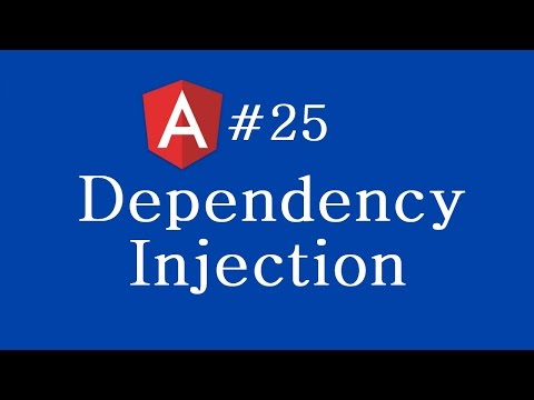 Angular 2 Tutorial 25 Dependency Injection